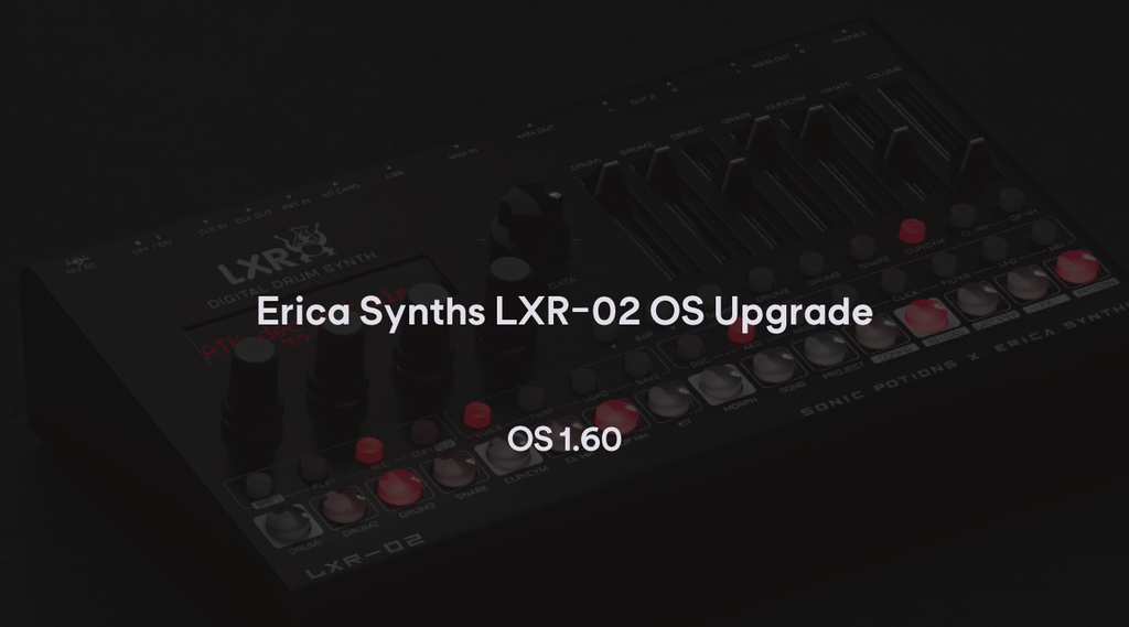 LXR-02 Firmware update 1.6