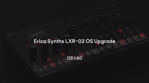 LXR-02 Firmware update 1.6