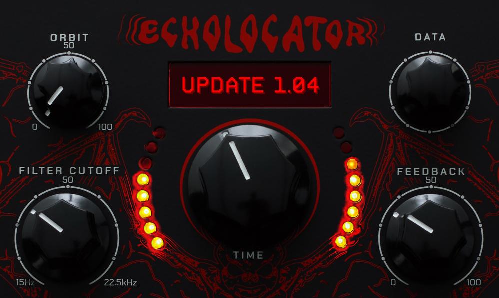 Erica Synths Echolocator ファームウェア 1.04 リリース