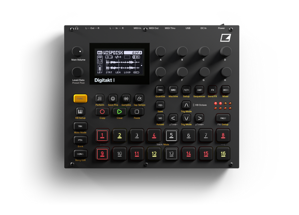 Elektron Digitakt MkII デジタクト2 エレクトロン Elektron Digitakt II | Elektron Distribution Group
