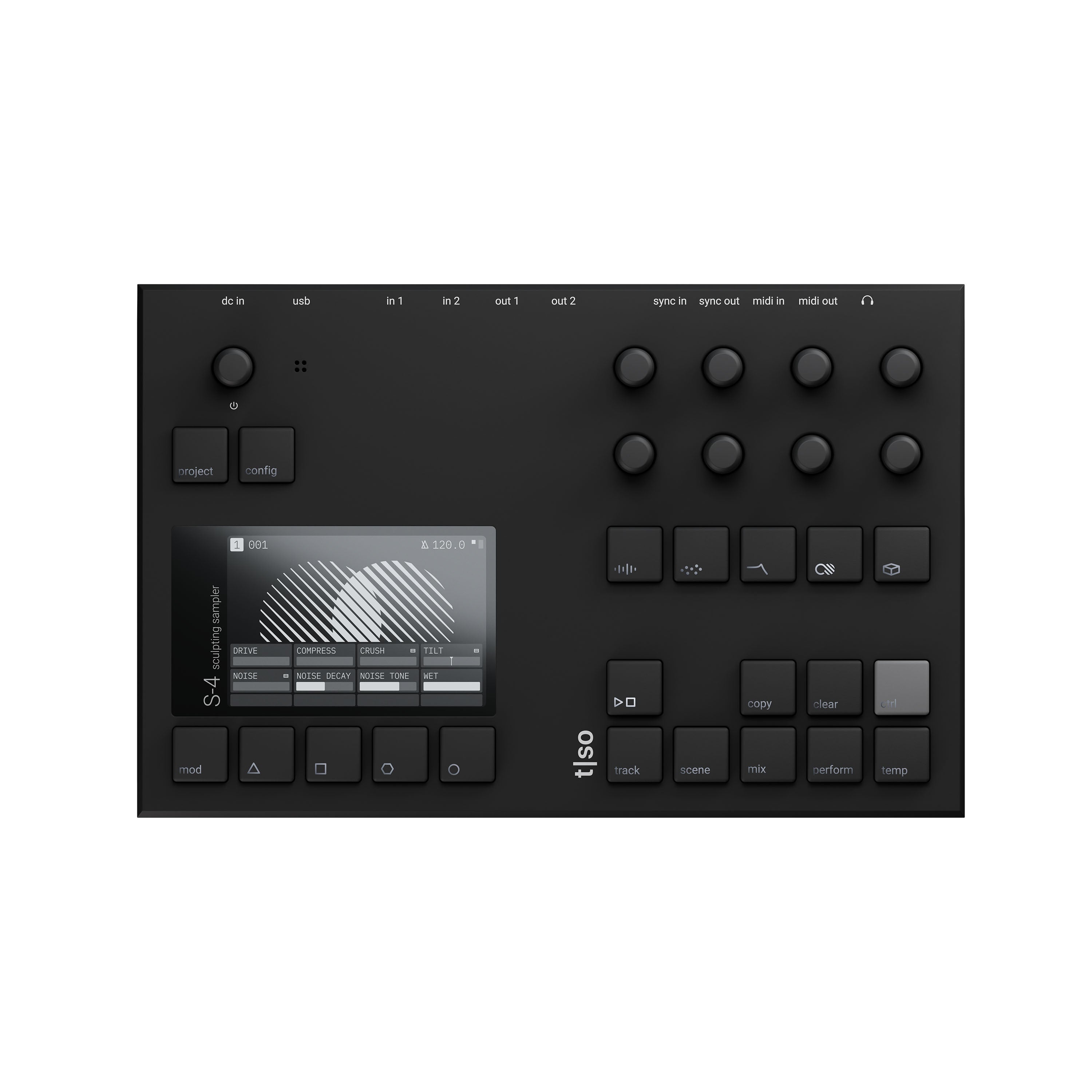 Torso Electronics S-4 グラニュラー・サンプラー Torso S4 Sculpting Sampler | Elektron Distribution Group