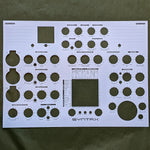 Erica Synths SYNTRX patch note sheets (10 pcs) - Elektron Distribution Group